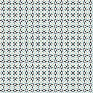 Soyut çapraz desenli üretken hesaplama sanatı çizimi