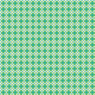 Soyut çapraz desenli üretken hesaplama sanatı çizimi 