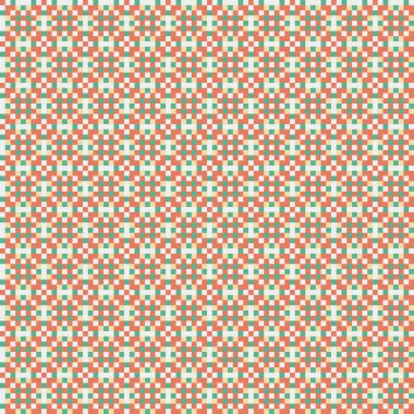 Soyut çapraz desenli üretken hesaplama sanatı çizimi