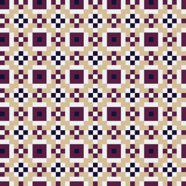 Soyut çapraz desenli üretken hesaplama sanatı çizimi