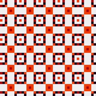 Soyut Çapraz Desen Vektör Sanatı Çizimi