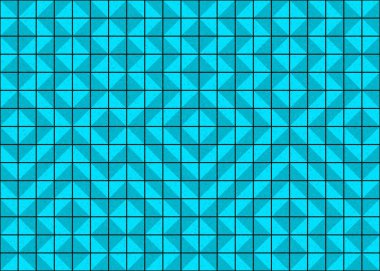 Soyut Geometrik Desen, üretken hesaplayıcı sanat vektörü çizimi