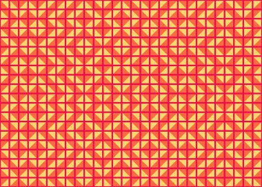 Soyut Geometrik Desen, üretken hesaplayıcı sanat vektörü çizimi