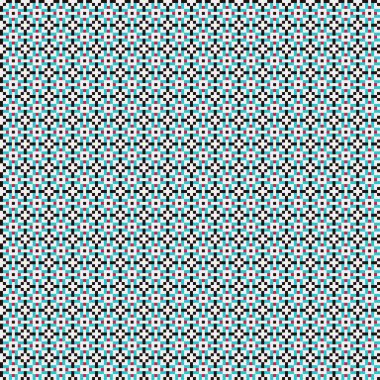 Soyut çapraz desen, üretken hesaplama sanatı illüstrasyonu