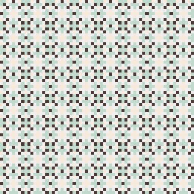 Soyut çapraz desenli üretken hesaplama sanatı çizimi