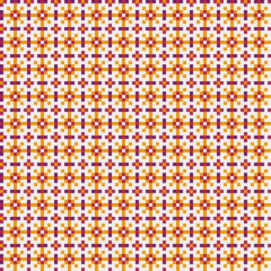 Soyut çapraz desen, üretken hesaplama sanatı illüstrasyonu