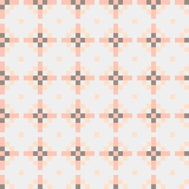 Soyut çapraz desenli üretken hesaplama sanatı çizimi