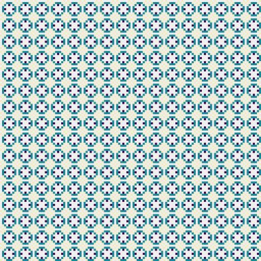 Soyut çapraz desenli üretken hesaplama sanatı çizimi