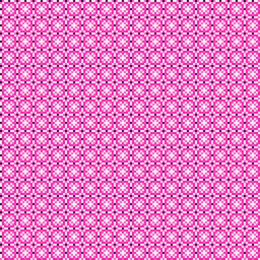 Soyut Geometrik Desen, üretken hesaplama sanatı, vektör illüstrasyonu