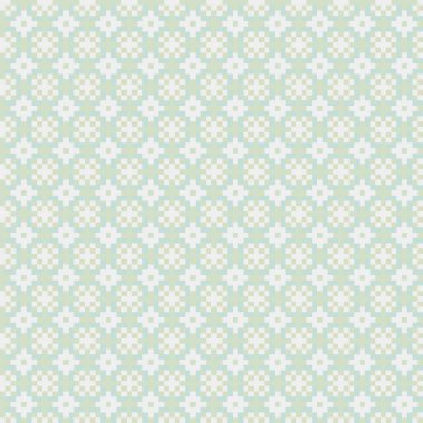 Soyut Geometrik Desen, üretken hesaplama sanatı, vektör illüstrasyonu