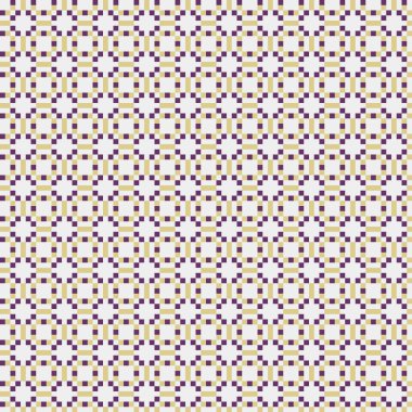 Soyut çapraz desenli üretken hesaplama sanatı çizimi