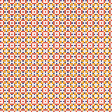 Soyut Geometrik Desen, üretken hesaplama sanatı, vektör illüstrasyonu