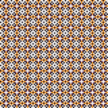 Soyut Geometrik Desen, üretken hesaplama sanatı, vektör illüstrasyonu