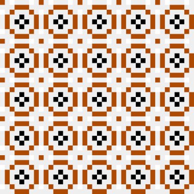 Soyut Geometrik Desen, üretken hesaplayıcı sanat vektörü çizimi