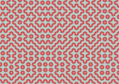 Soyut Geometrik Desen, üretken hesaplayıcı sanat vektörü çizimi