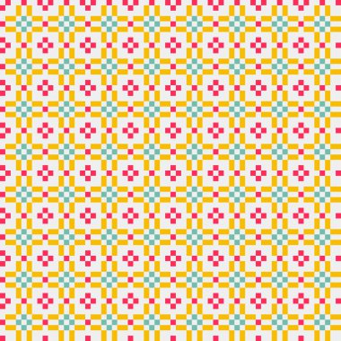 Soyut Geometrik Desen, üretken hesaplayıcı sanat vektörü çizimi