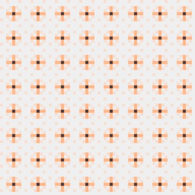 Soyut çapraz desenli üretken hesaplama sanatı çizimi