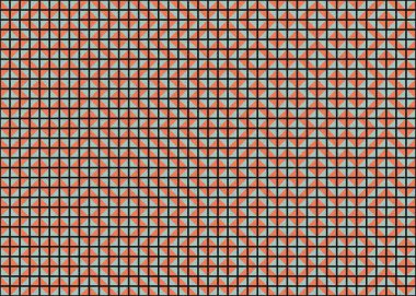 Soyut Geometrik Desen, üretken hesaplayıcı sanat vektörü çizimi