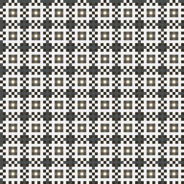 Soyut çapraz desenli üretken hesaplama sanatı çizimi