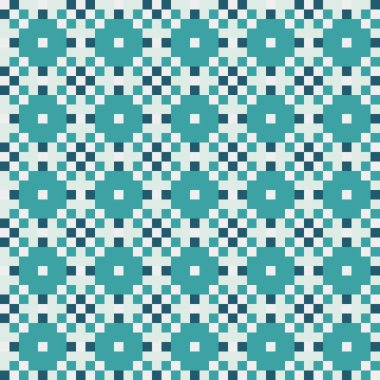 Soyut Geometrik Desen, üretken hesaplayıcı sanat vektörü çizimi