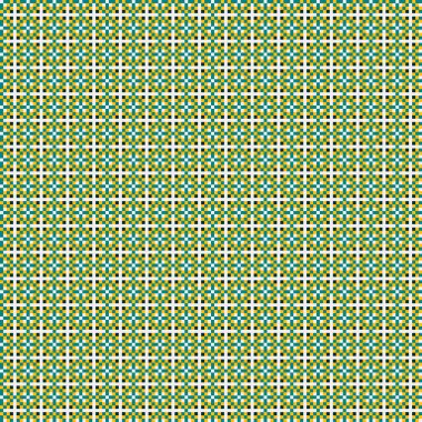 Soyut çapraz desenli üretken hesaplama sanatı çizimi