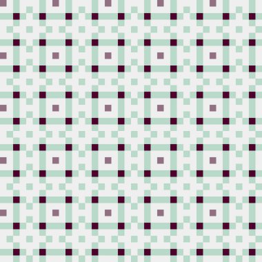 Soyut çapraz desenli üretken hesaplama sanatı çizimi