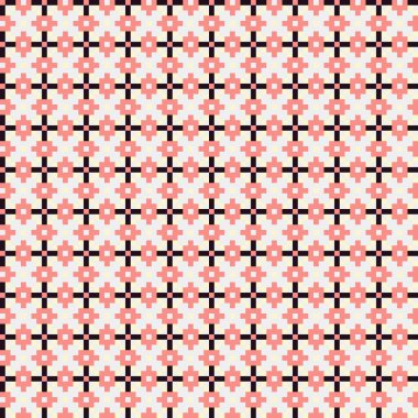 Soyut çapraz desen, vektör sanatı çizimi