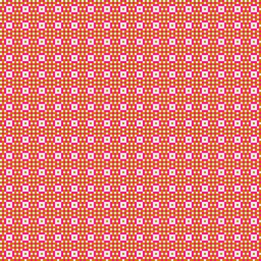 Soyut çapraz desenli üretken hesaplama sanatı çizimi