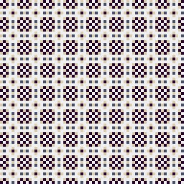 Soyut çapraz desenli üretken hesaplama sanatı çizimi