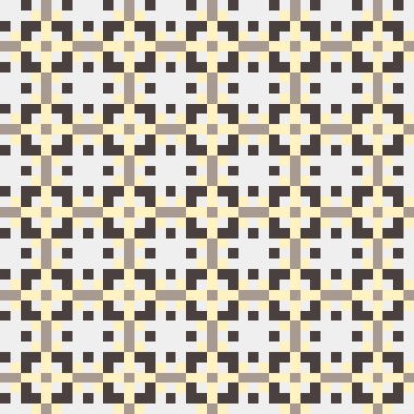 Soyut Geometrik Desen, üretken hesaplayıcı sanat vektörü çizimi