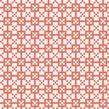 Soyut Geometrik Desen, üretken hesaplayıcı sanat vektörü çizimi