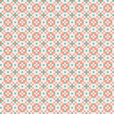 Soyut çapraz desenli üretken hesaplama sanatı çizimi