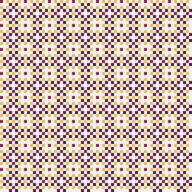 Soyut Geometrik Desen, üretken hesaplama sanatı, vektör illüstrasyonu