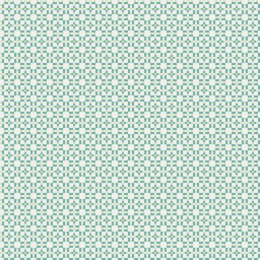 Soyut çapraz desen, üretken hesaplama sanatı, vektör illüstrasyonu 