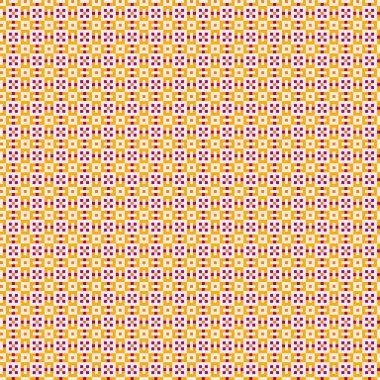 Soyut çapraz desenli üretken hesaplama sanatı çizimi