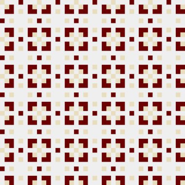 Soyut çapraz desen, üretken hesaplama sanatı, vektör illüstrasyonu 