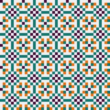 Soyut çapraz desen, üretken hesaplama sanatı illüstrasyonu