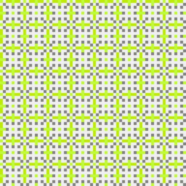 Soyut çapraz desenli üretken hesaplama sanatı çizimi