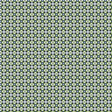 Soyut Geometrik Desen, üretken hesaplama sanatı, vektör illüstrasyonu