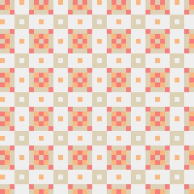 Soyut Geometrik Desen, üretken hesaplayıcı sanat vektörü çizimi