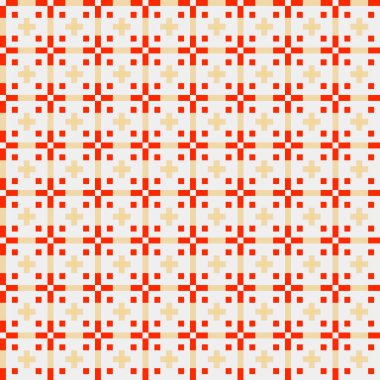 Soyut Çapraz Desen Vektör Sanatı Çizimi