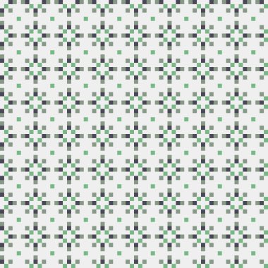 Soyut çapraz desenli üretken hesaplama sanatı çizimi