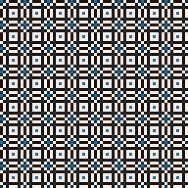 Soyut Geometrik Desen, üretken hesaplama sanatı, vektör illüstrasyonu