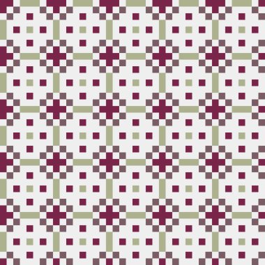 Soyut çapraz desen, üretken hesaplama sanatı illüstrasyonu