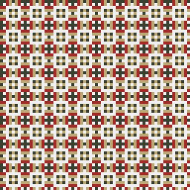 Soyut çapraz desen, üretken hesaplama sanatı illüstrasyonu