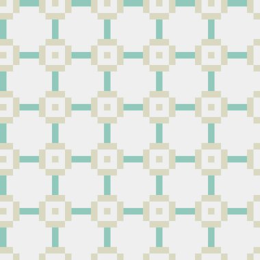 Soyut çapraz desen, üretken hesaplama sanatı, vektör illüstrasyonu 