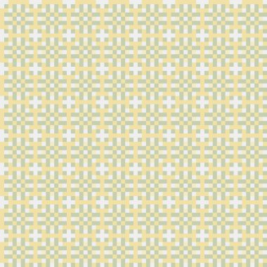 Soyut Geometrik Desen, üretken hesaplama sanatı, vektör illüstrasyonu