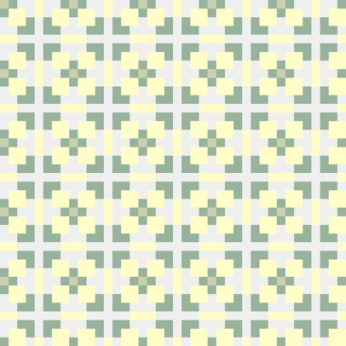 Soyut çapraz desenli üretken hesaplama sanatı çizimi