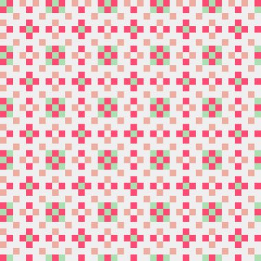 Soyut çapraz desenli üretken hesaplama sanatı çizimi