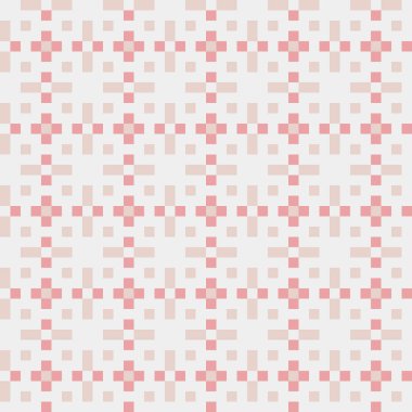 Soyut çapraz desenli üretken hesaplama sanatı çizimi